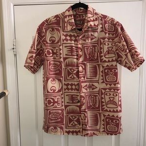 Kahala 1936 brand men’s size small 100% cotton shirt